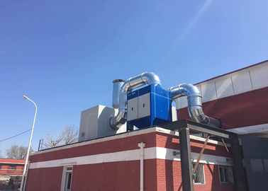 Divided Type Central Dust Collector Fume Extractor System For Welding Stations