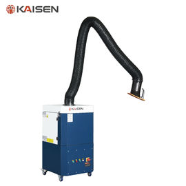 Industrial Mobile Fume Extractor Table Top Fume Extractor KSJ-1.5B Semi Auto Cleaning