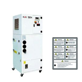 5.5KW Industrial High Vacuum Extraction Dust Collector Automatically Cleaning With PLC
