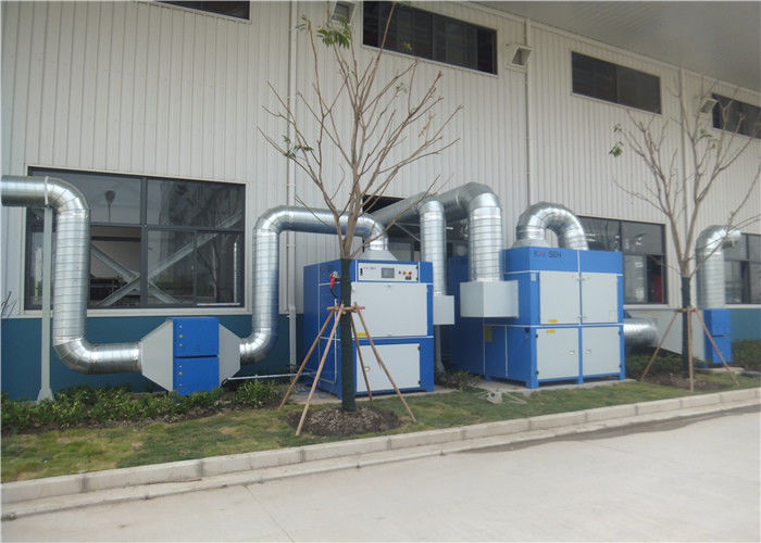 Ash Fume Extraction System , Industrial Fume Suction System 5-6 Bar Compressed Air