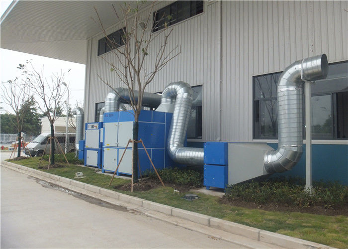 High Precision Filter Welding Smoke Removal Systems , Central Fume Collection System