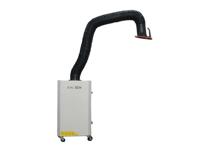 Mobile Welding Fume Extraction System With Low Amounts Of Dust Cartridge Filters