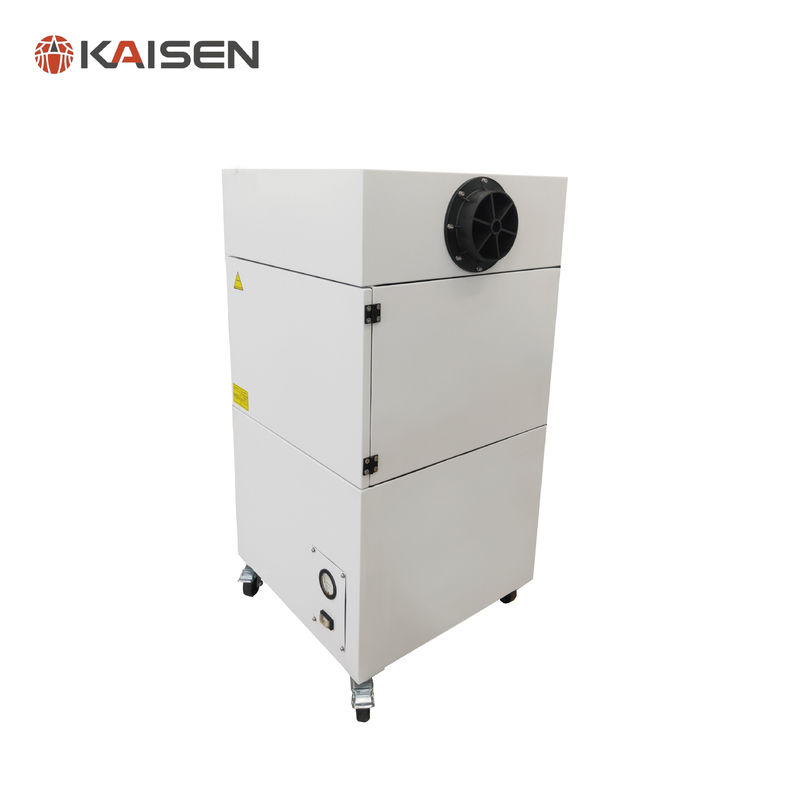 Mobile Small Laser Cutting Fume Extractor With HEPA Filter, 1000m³/h Air Flow，120V/220V~50/60Hz