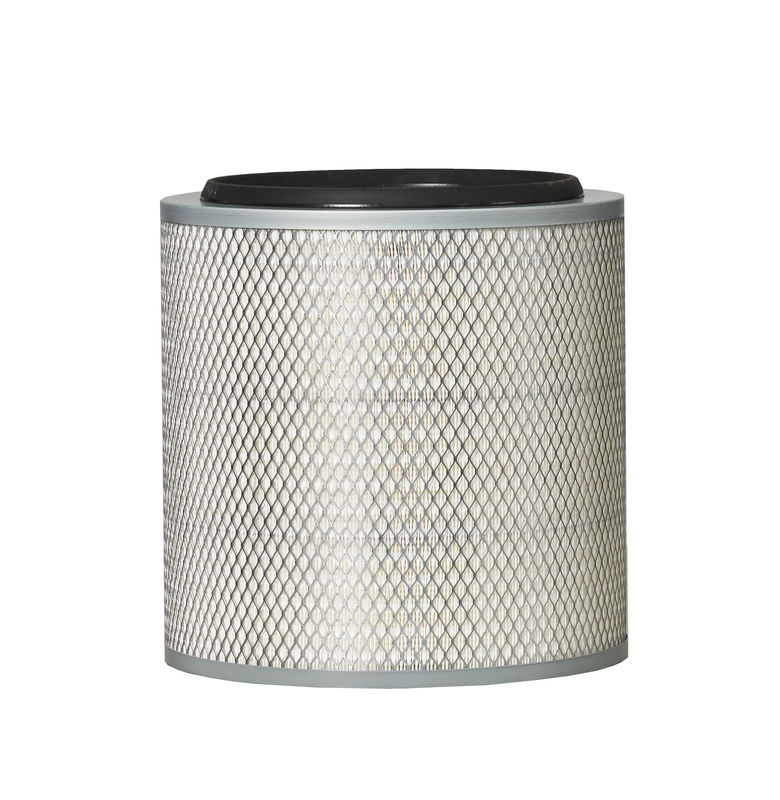 High Filtration Cylinder Filter For Welding Dust , 0.5μM Precision Nano Filter Cartridge