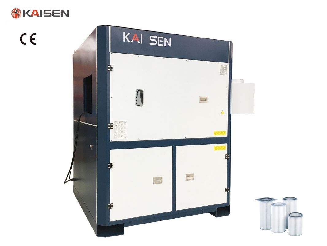 Industrial Welding Laser Cutter Fume Extractor 135㎡ Filter Area With PLC Control System