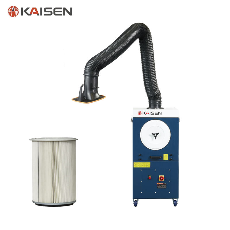 Manual Cleaning Industrial Fume Extractor Portable Welding Smoke Extractor