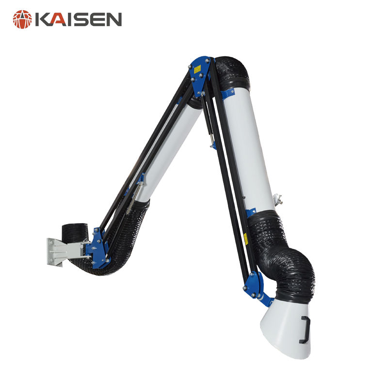 Suspended Fume Extraction Arms External Joint Suction Arm For Vent Duct System
