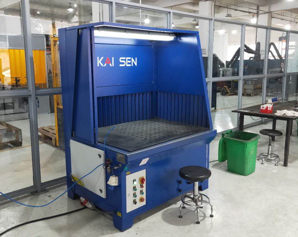 Industrial Downdraft Table With Semi-Self-Cleaning Polishing And Grinding Dust Extraction