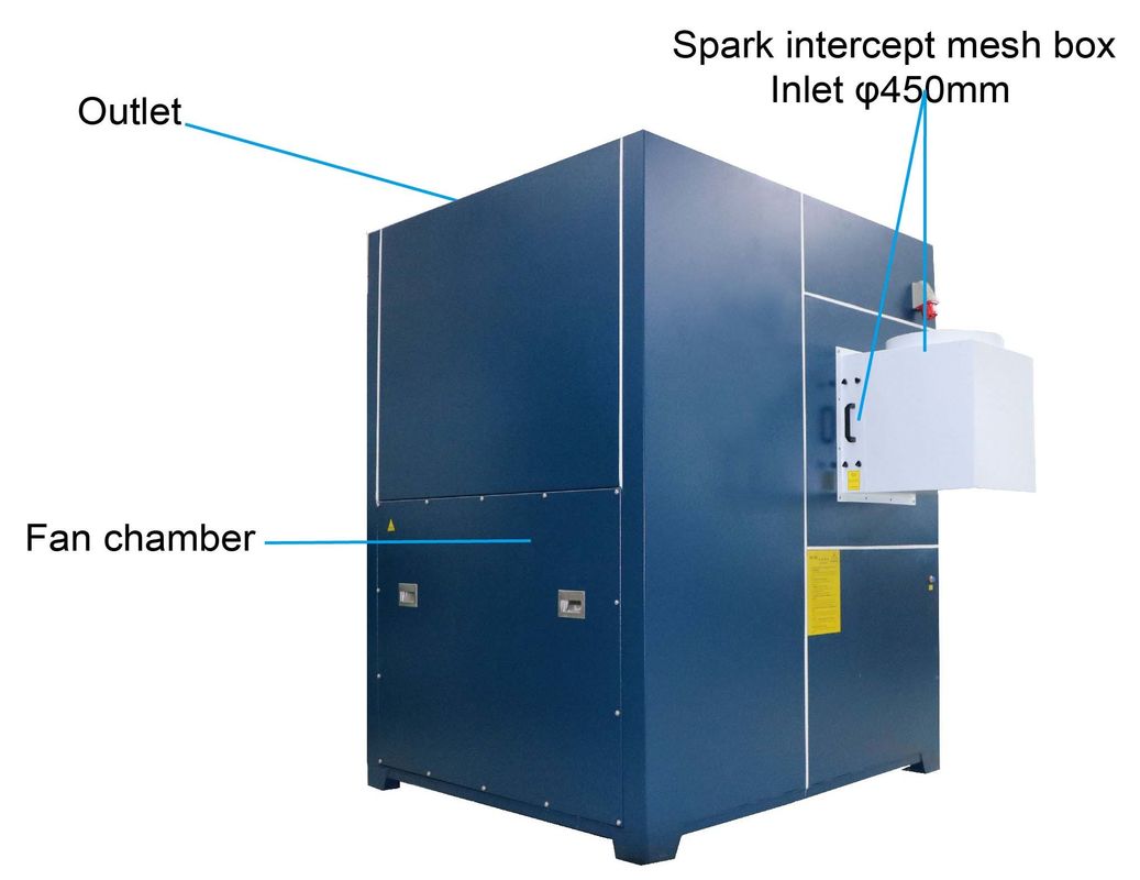 Industrial Metal Cutting Plasma Fume Extractor EU Standard Power Socket / Plug