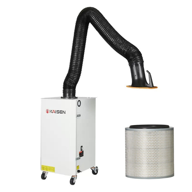 220V 50Hz Industrial Fume Extractor With Exhaust Arm 510 × 610 × 990mm