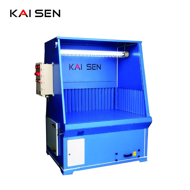 3KW Semi Cleaning Downdraft Grinding Table KSDM-3.0 PTFE Material Filter