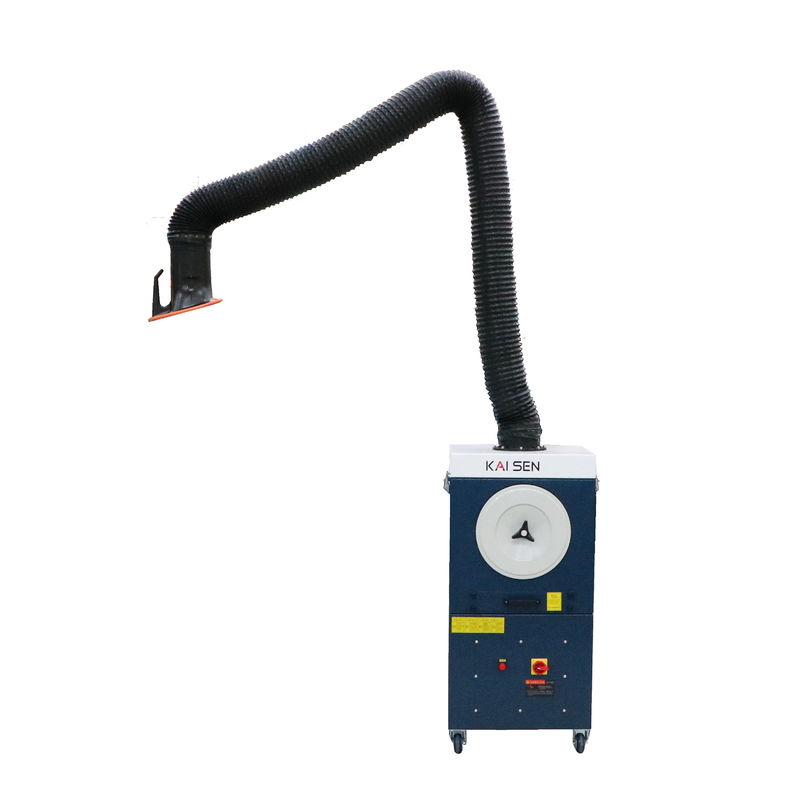 KAISEN KSJ-1.5S1 Manual Cleaning Industrial Fume Extractor Portable Welding Smoke Extractor