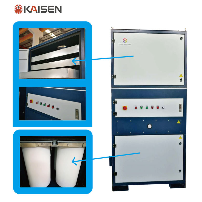 Laser Fiber Cutting PP And Acrylic Plastic Plate Smoke Collector Purifier With Active Carbon Filter