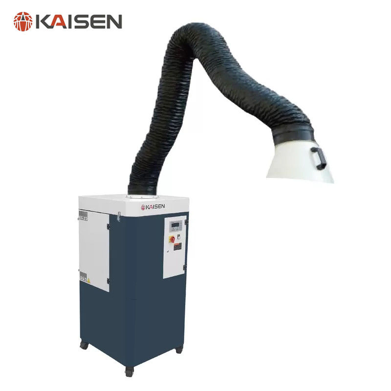 Welding 3KW 2800m³/H 3m Arms PLC Mobile Fume Extractor