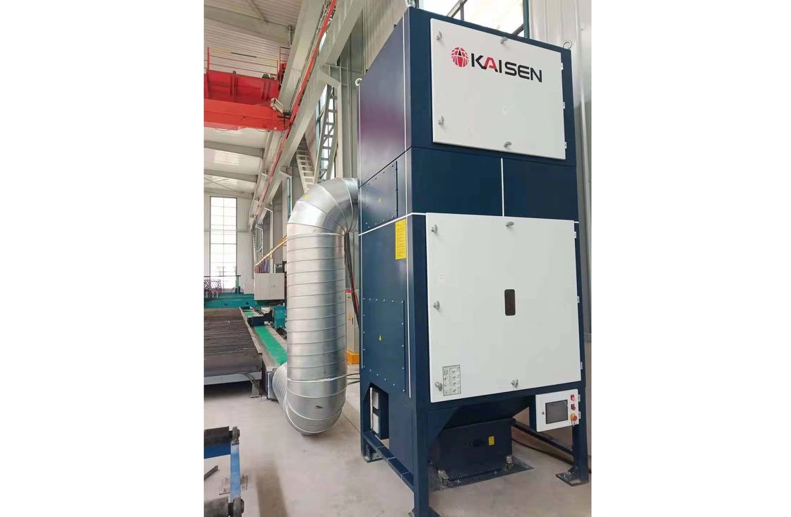 5500m3/H Central Dust Collector Polyester Fume Filtration System Self Diagnostic