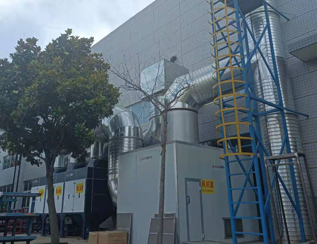 90KW Large Volume Central Dust Collector With Automatic Frequency Converter
