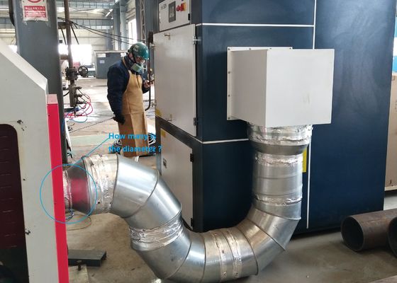 Central Welding Polyester Filter Plasma Fume Extractor